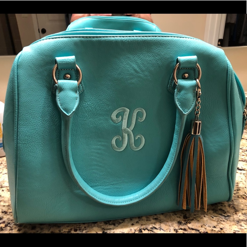 Initials Inc purse. Used two times. K monogram